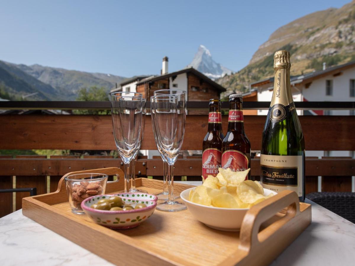 Apartament Chez Nous Zermatt Zewnętrze zdjęcie
